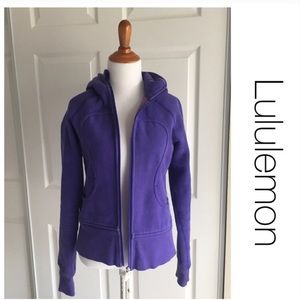 Vintage Lululemon Purple Scuba Hoodie